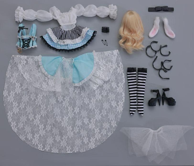 AS42 bjd 1/4 ドール本体 ALice　球体関節人形 ハンドメイド