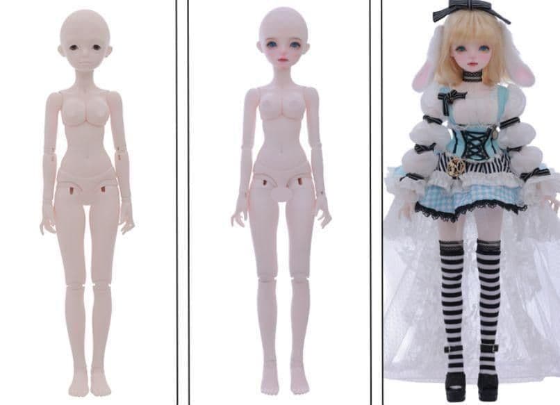 AS42 bjd 1/4 ドール本体 ALice　球体関節人形 ハンドメイド