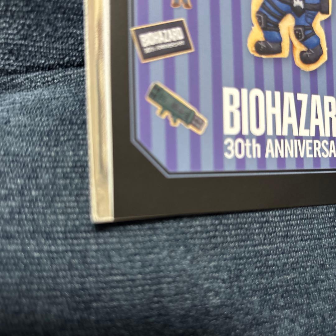 バイオハザード 30周年 アイシングクッキー風 ノベルティ ポストカード レオン