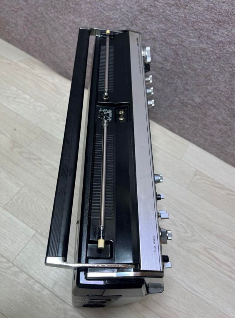 希少AIWAラジカセ CS-80 昭和レトロ ラジカセ 中古動作品 ビンテージ