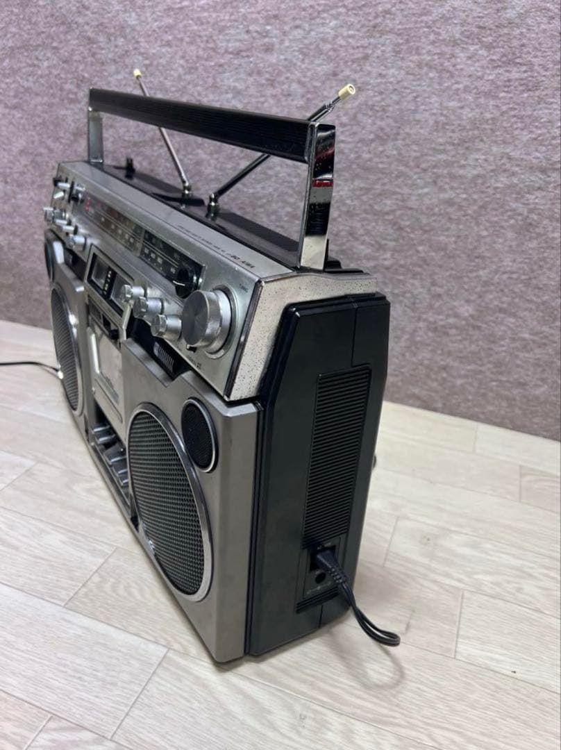 希少AIWAラジカセ CS-80 昭和レトロ ラジカセ 中古動作品 ビンテージ