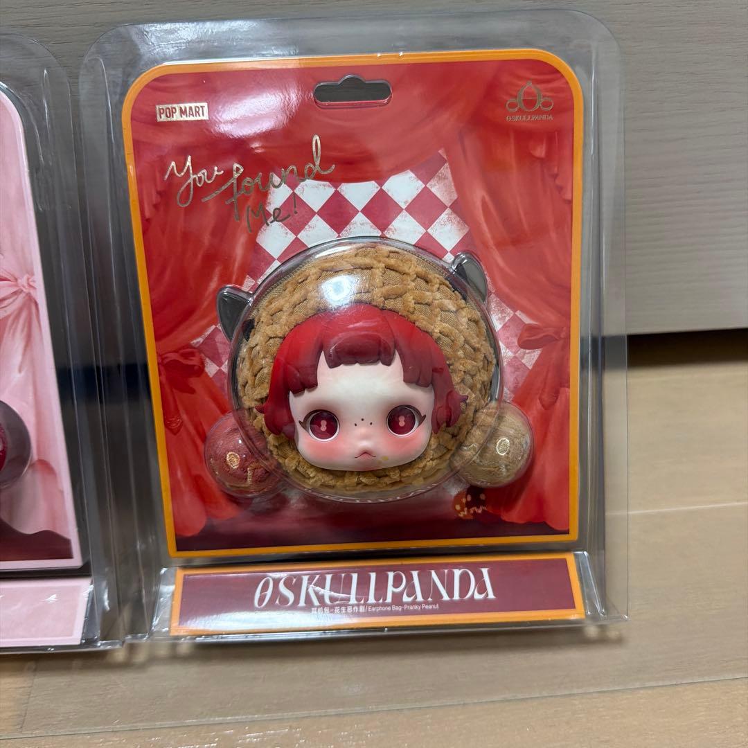 【SKULLPANDA You Found Me!】イヤホンケース 2種