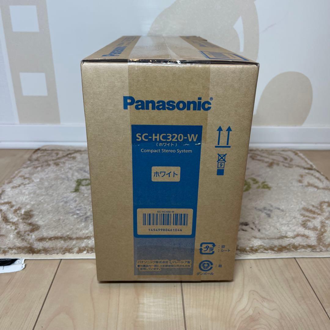 【新品未開封】Panasonic SC-HC320-Wコンパクトステレオシステム