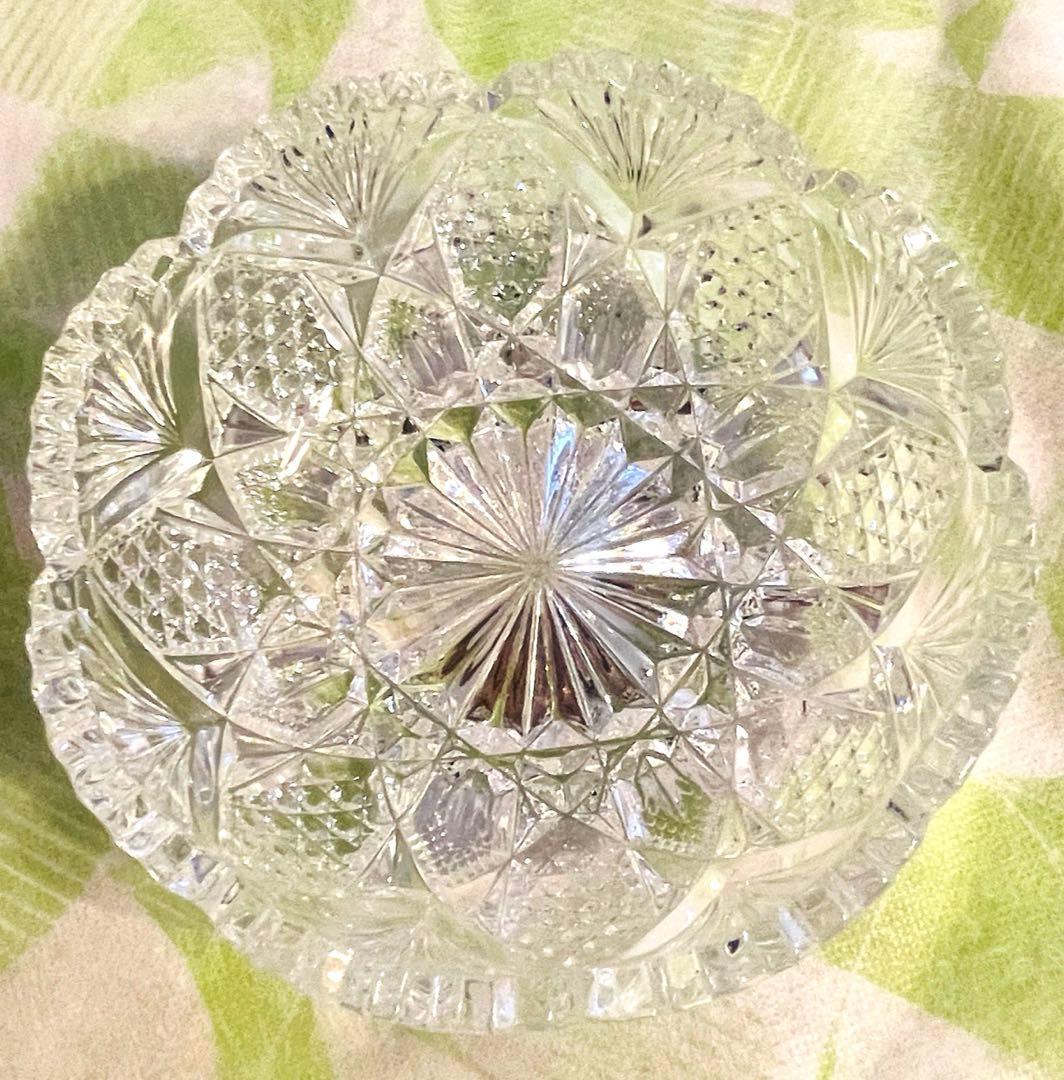 ホヤ　クリスタル　小鉢　6個　ガラス食器　ガラス小鉢 カットガラス HOYA