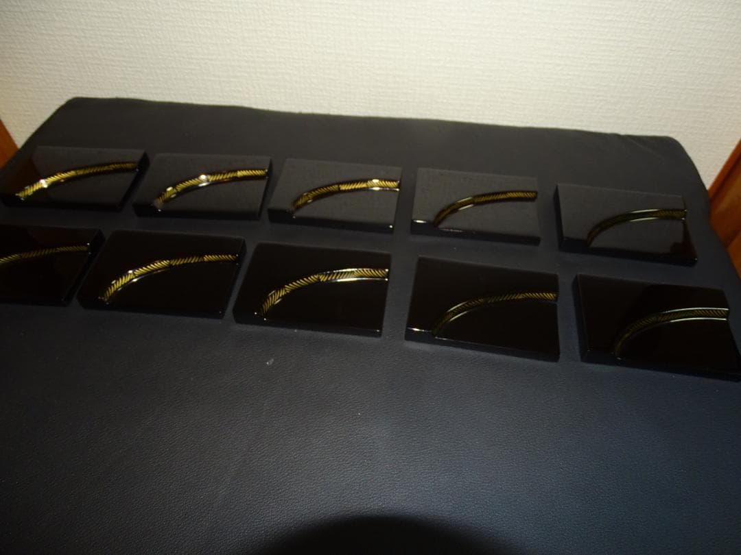 大向高州堂　輪島塗　１０個セット　最高級　ナイフレスト　箸置き　　未使用品