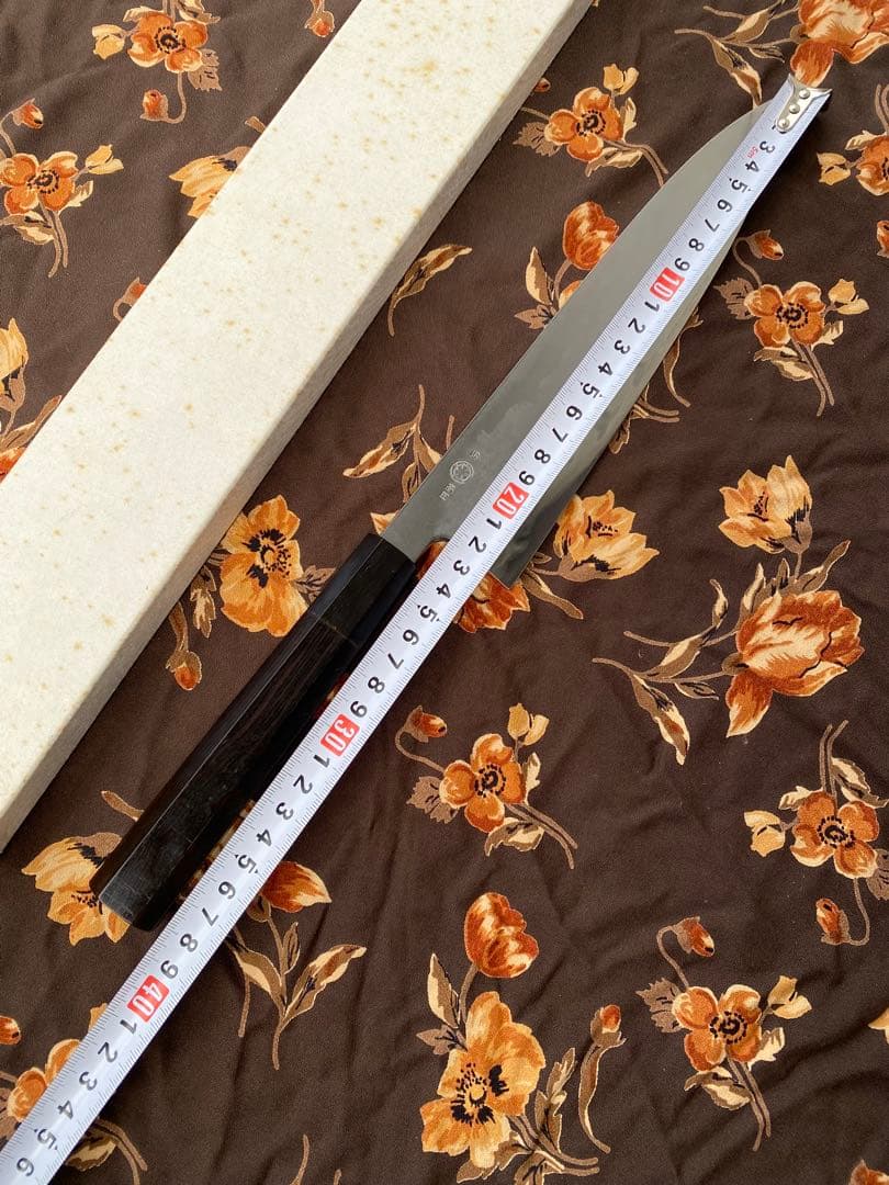 TAKADA no HAMONO 水墨青一鋼牛刀240mm黒檀水牛八角柄