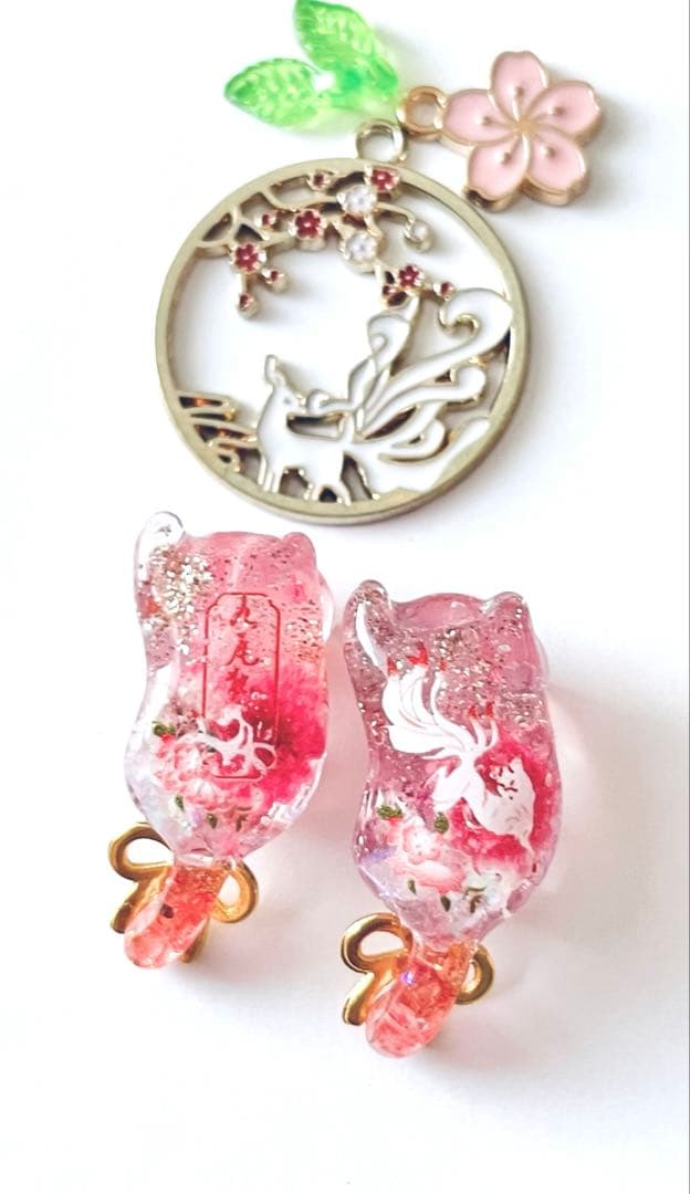 じゃれねこ『2月☆27 九尾狐×ピンク』