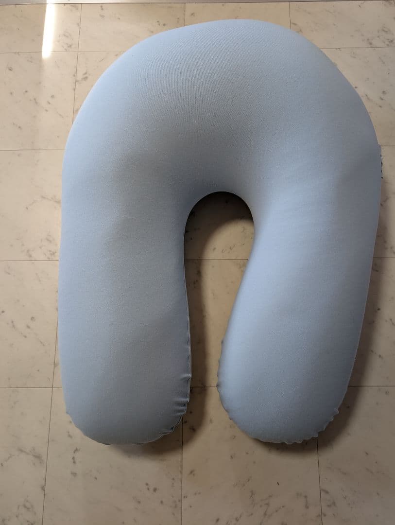 Yogibo Supportペールブルー ＆新品カバー付き