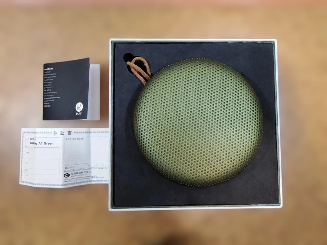 ジャンク品　b&o / PLAY BEOPLAY A1　グリーン