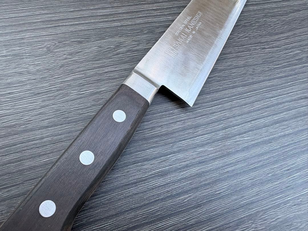 堺金重 スウェーデン鋼 牛刀 約290mm KANESHIGE SAKAI