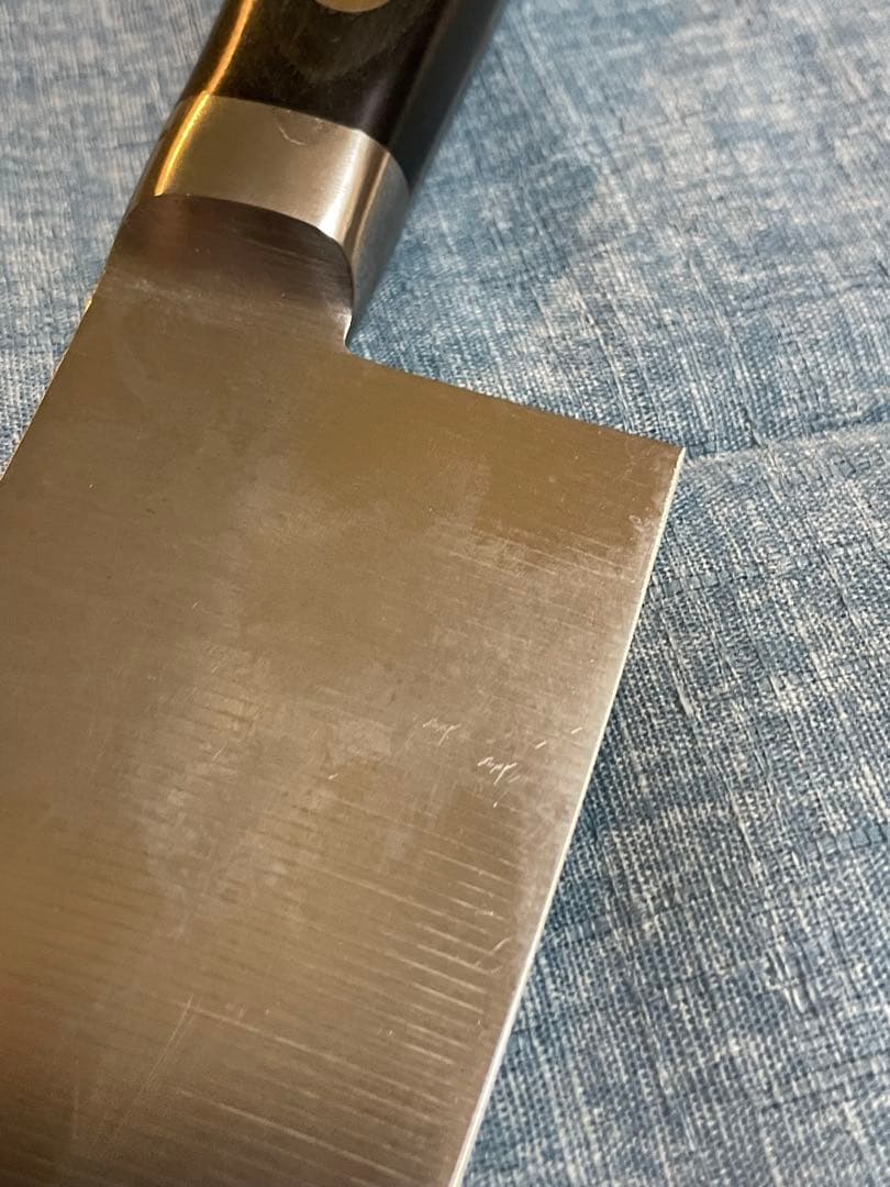 正広　三徳　牛刀　17.5センチ　日本鋼