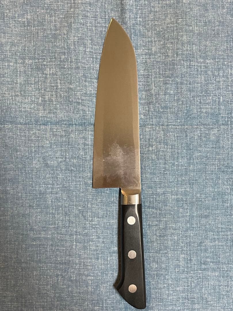 正広　三徳　牛刀　17.5センチ　日本鋼