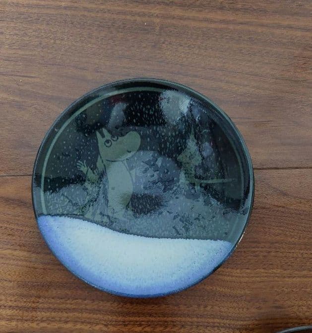 ムーミン　益子焼アマプロプレートセット 5枚 日本製