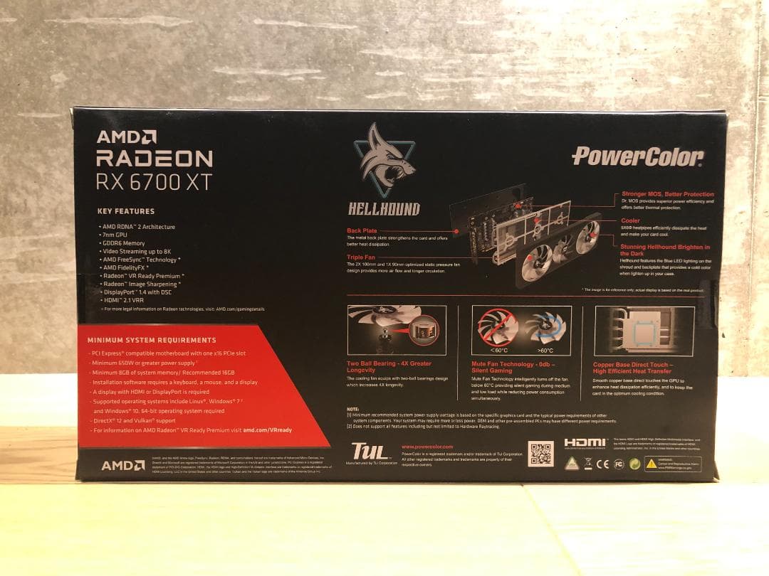 グラフィックボード・グラボ・ビデオカード AXRX6700XT 12GBD6-3DHL