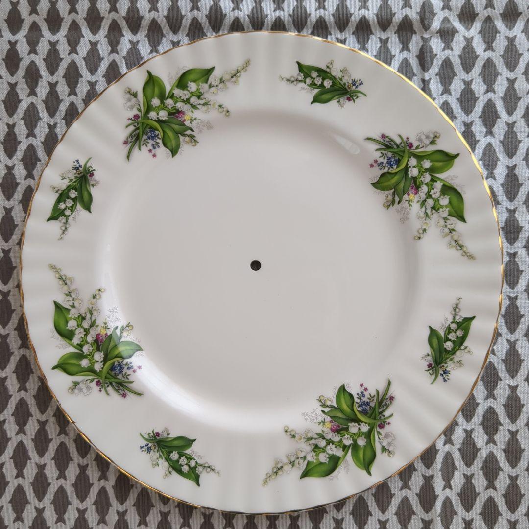 花柄3段ケーキスタンド