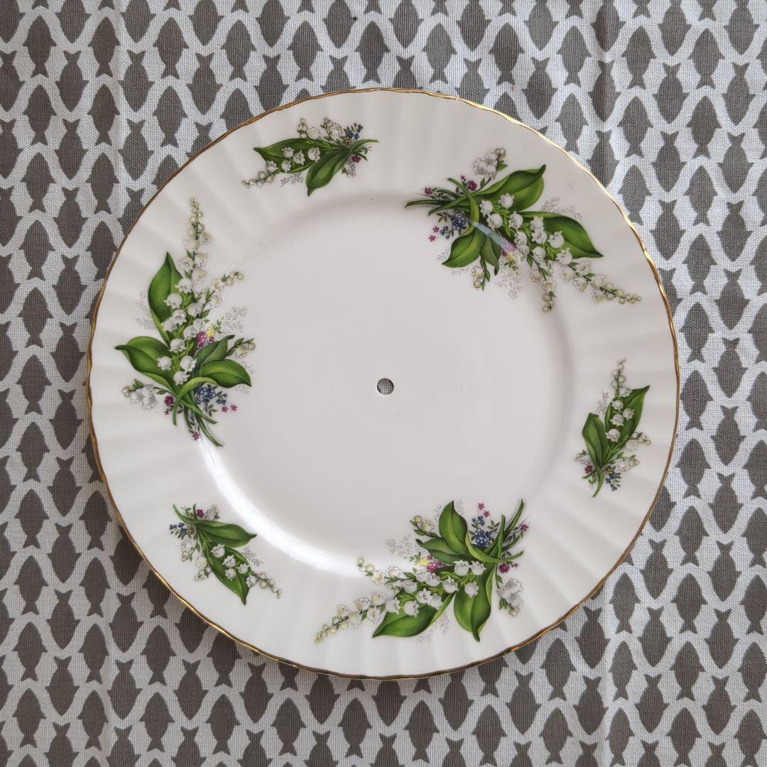 花柄3段ケーキスタンド