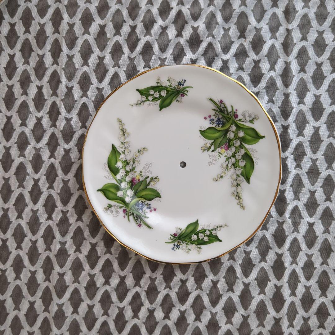 花柄3段ケーキスタンド