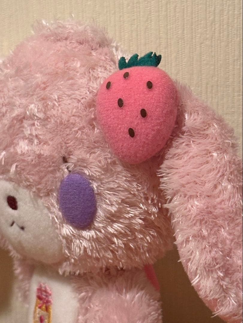 シュガーバニーズ　 ストロベリーうさ　ぬいぐるみ