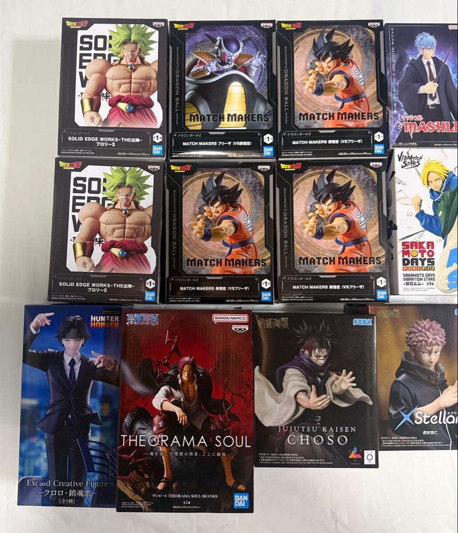 アニメフィギュアまとめ売り　17体