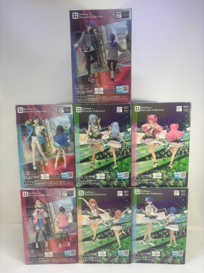 【未開封品】プロセカ MORE MORE JUMP！ フィギュア 7体セット