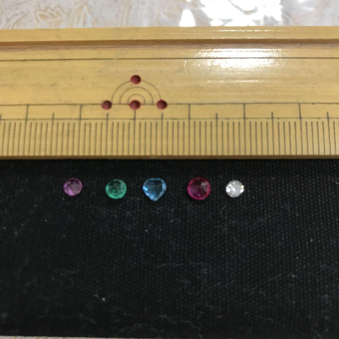 カラーストーン　ルビー ブルートパーズ