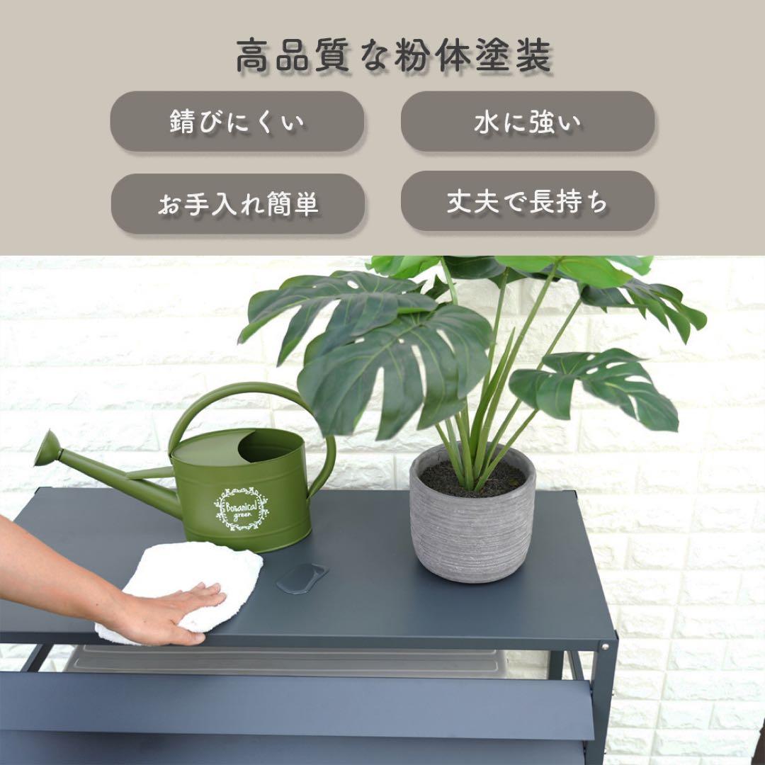 スチール製 エアコン室外機カバー排気ルーバー方向可調整 (Mサイズーライトグレー