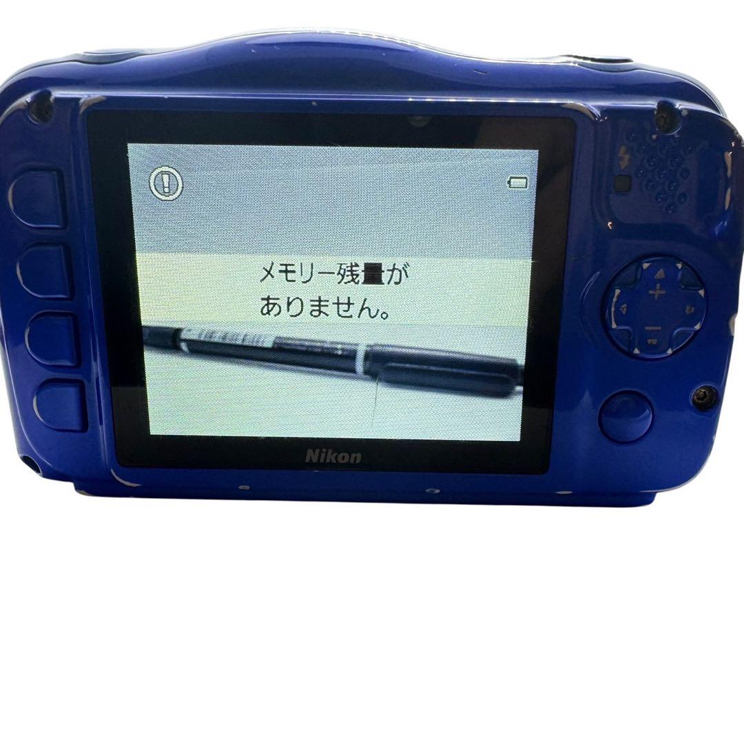 Nikon COOLPIX s33 ブルー　コンパクトデジタルカメラ
