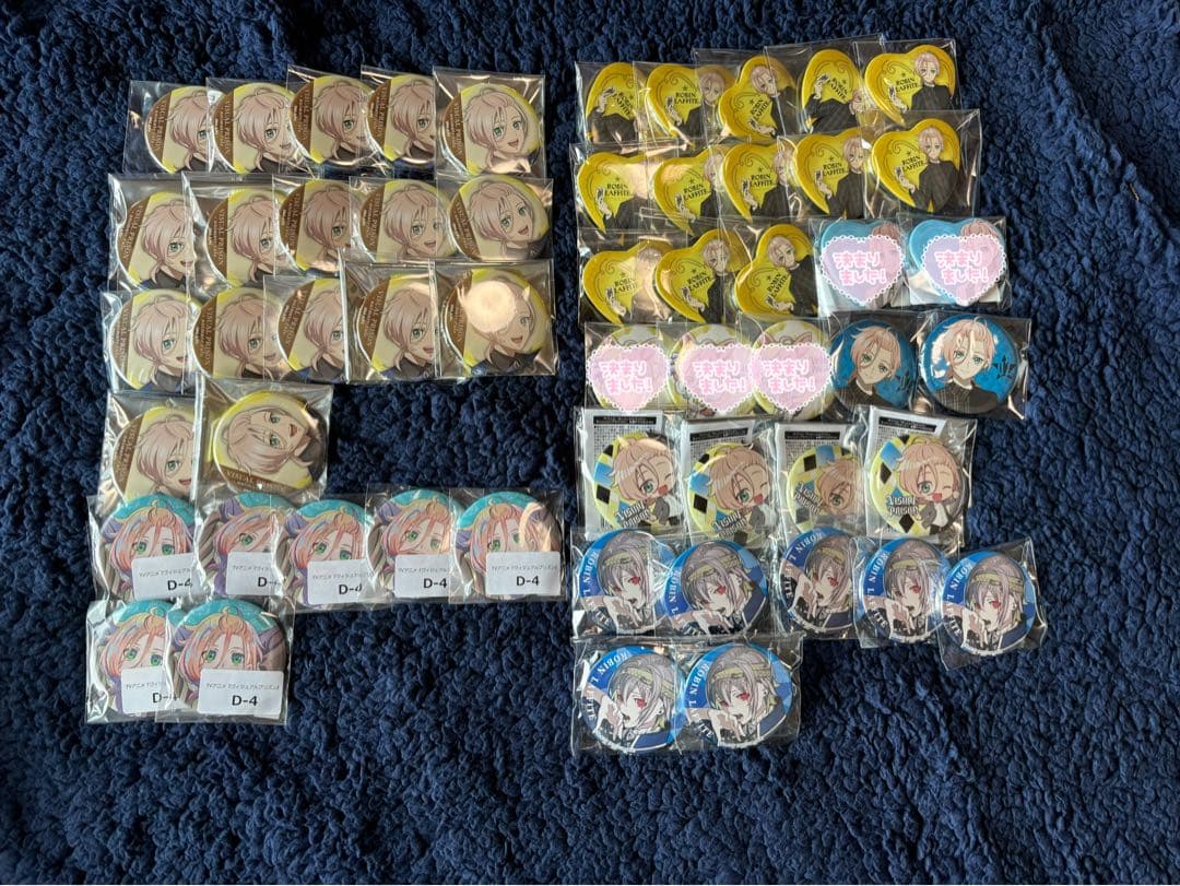 ヴィジュプリ ロビン缶バッジまとめ