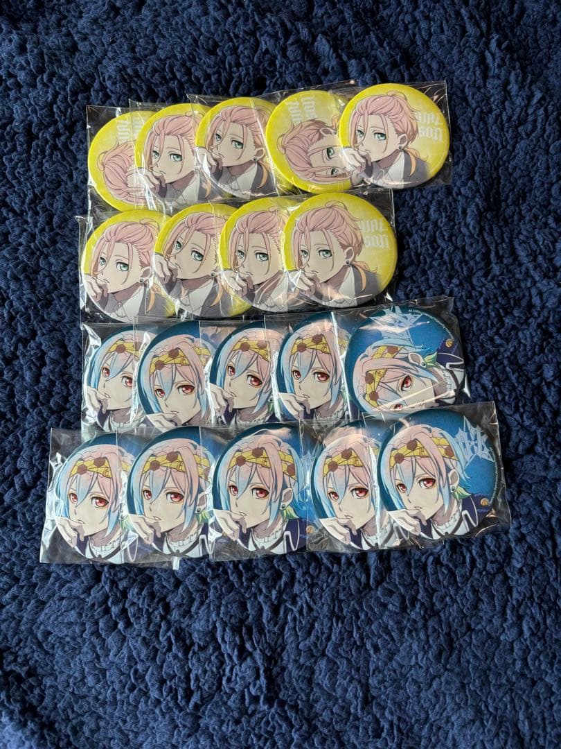 ヴィジュプリ ロビン缶バッジまとめ