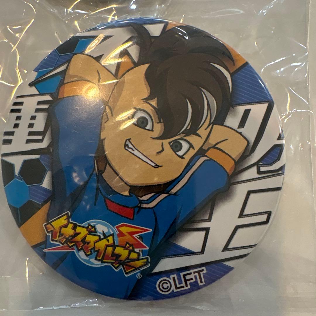 イナズマイレブン　不動明王 ドデカ缶バッジ 6個セット