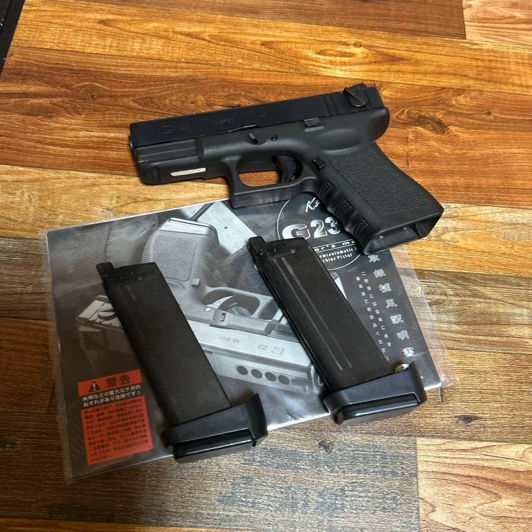 KSC G23F ガスガン ガスブロ　スペアマガジン付き　本日限りのセール中