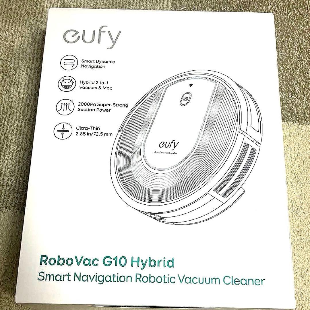 美品❗️Eufy RoboVac G10 Hybrid 本体 バッテリー交換済み