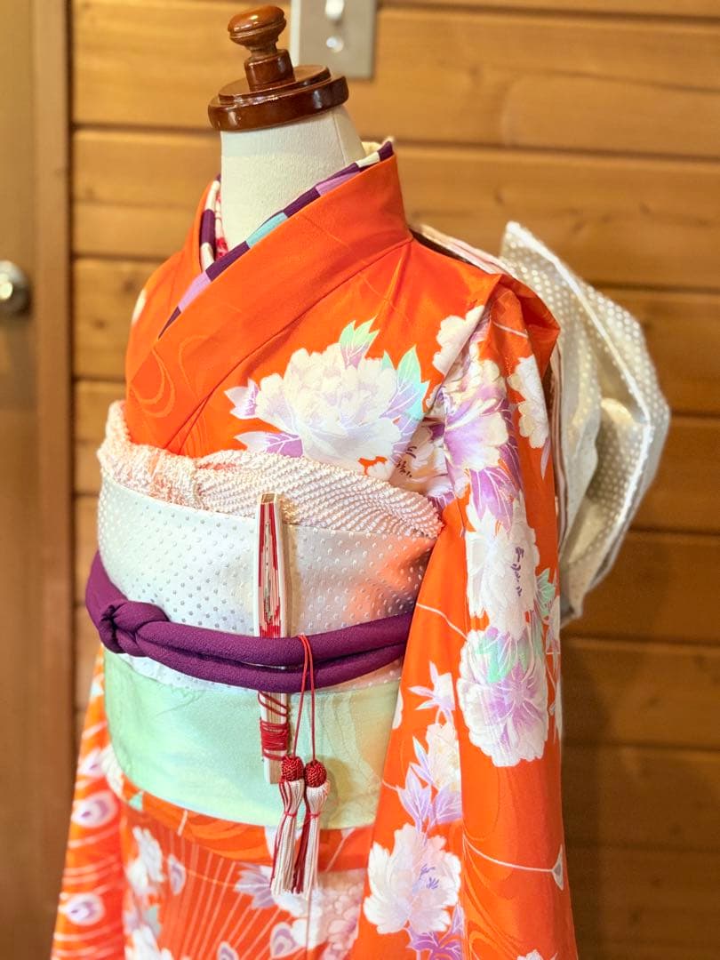 七五三　七歳　着物と長襦袢のセット