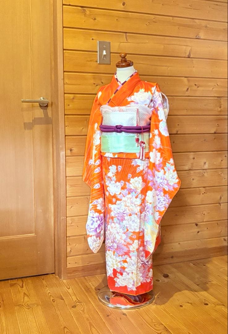 七五三　七歳　着物と長襦袢のセット