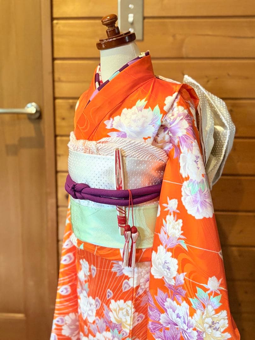 七五三　七歳　着物と長襦袢のセット