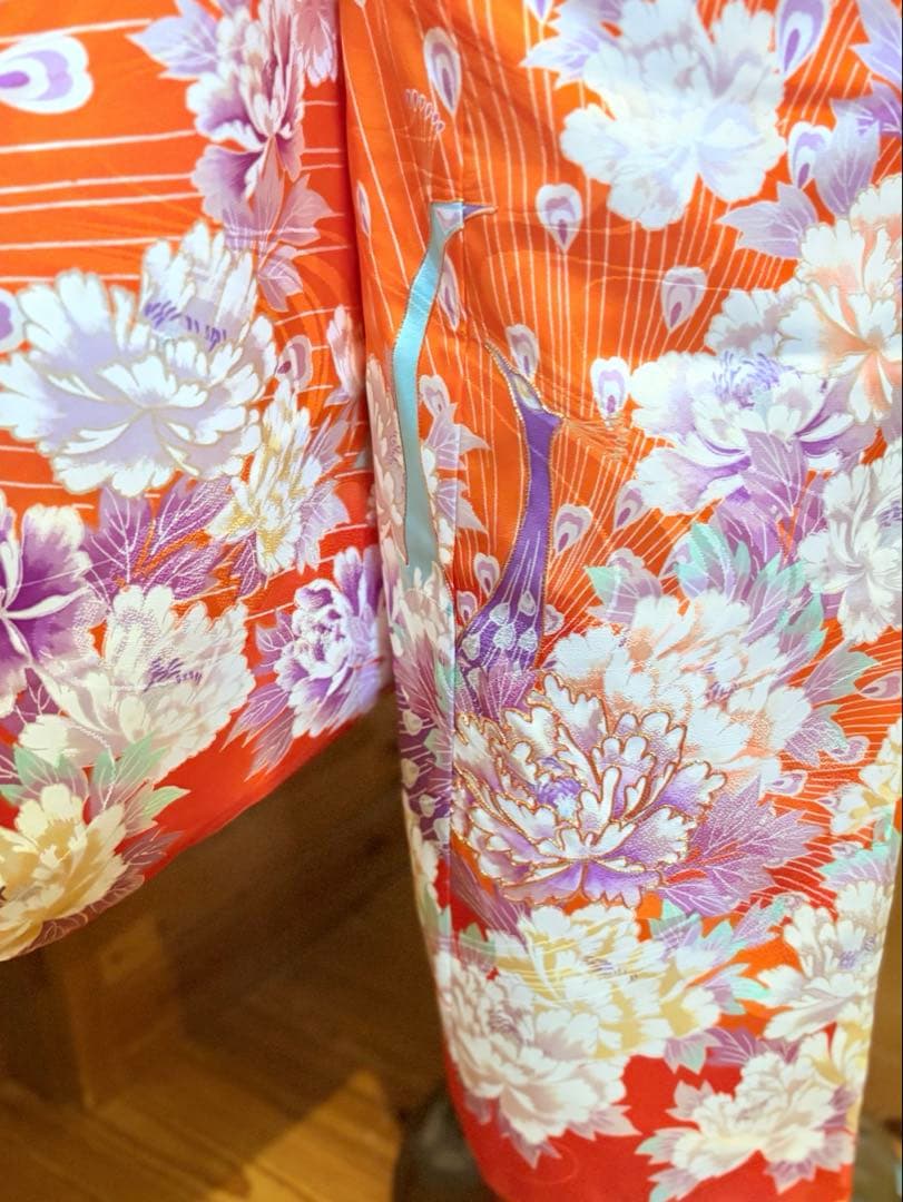 七五三　七歳　着物と長襦袢のセット