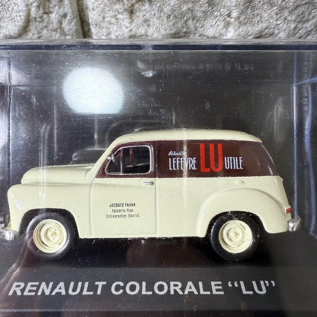 LUビスケット ルノー 1/43 renault coloralelu