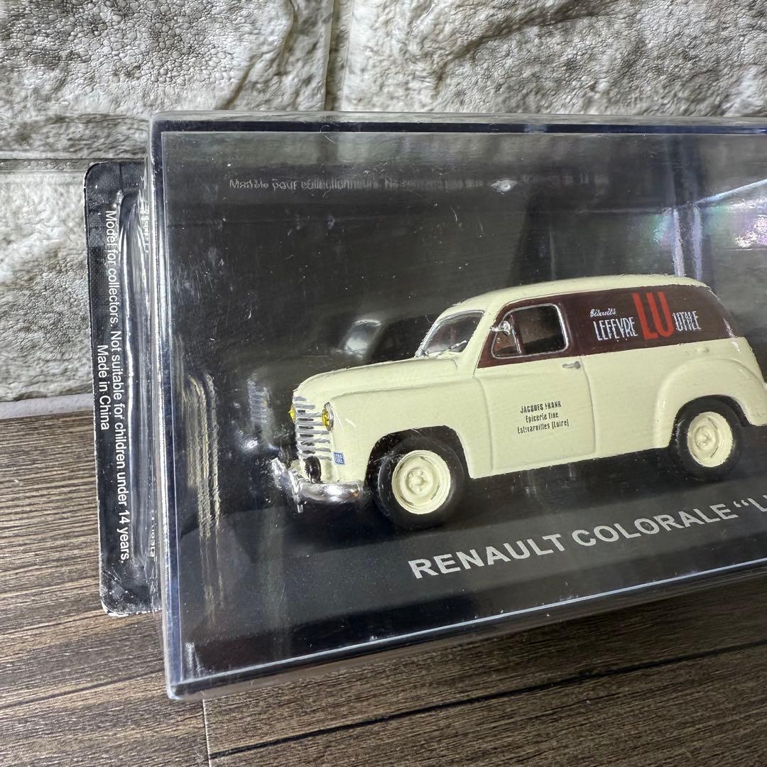 LUビスケット ルノー 1/43 renault coloralelu