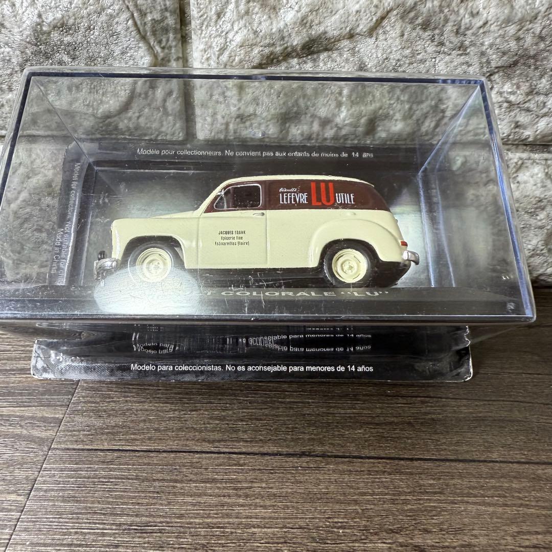 LUビスケット ルノー 1/43 renault coloralelu