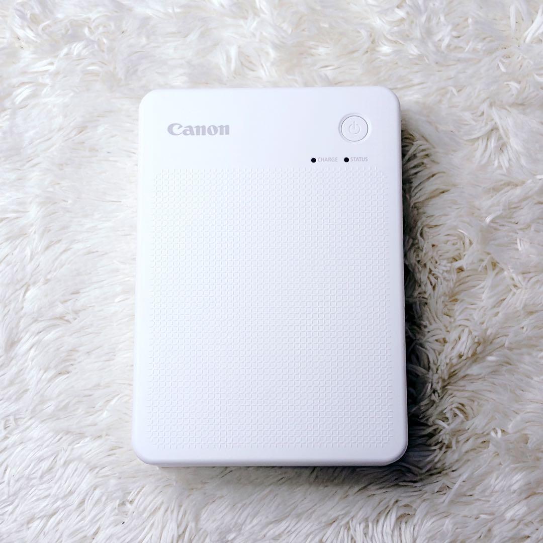 【人気・極美品】Canon SELPHY QX20 ホワイト ミニフォトプリンタ