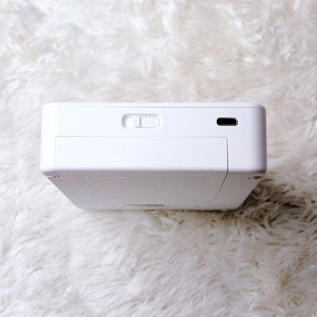 【人気・極美品】Canon SELPHY QX20 ホワイト ミニフォトプリンタ