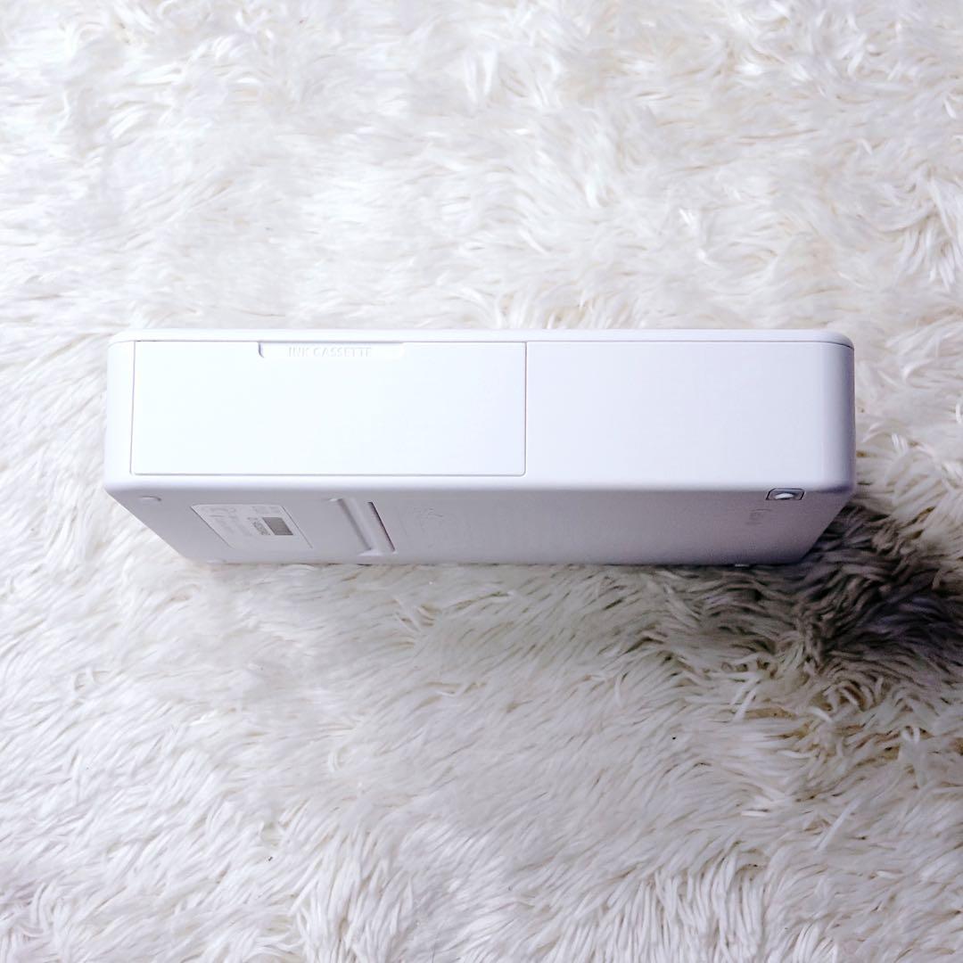 【人気・極美品】Canon SELPHY QX20 ホワイト ミニフォトプリンタ