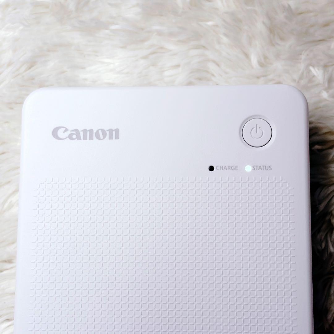 【人気・極美品】Canon SELPHY QX20 ホワイト ミニフォトプリンタ