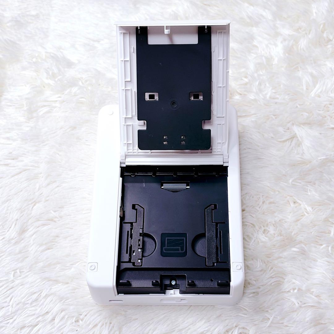 【人気・極美品】Canon SELPHY QX20 ホワイト ミニフォトプリンタ