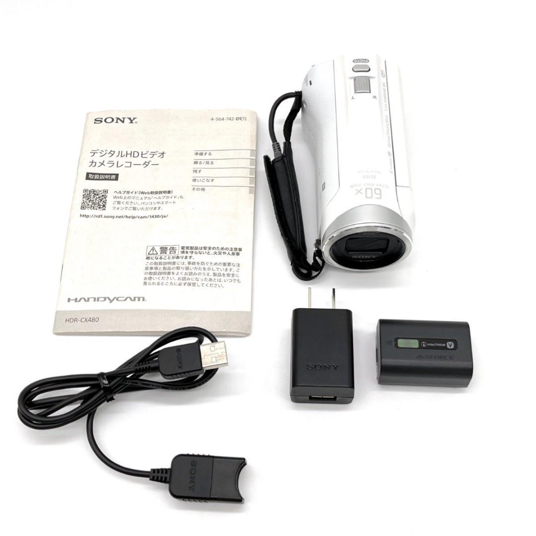 【未使用級】SONY Handycam HDR-CX480