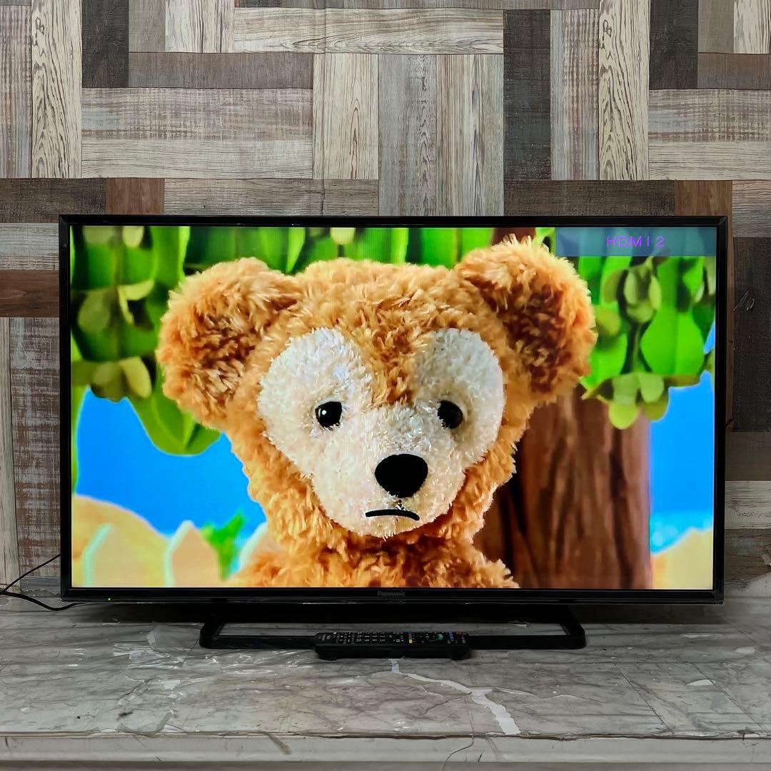 全国送料込❣️パナソニック 43V型 液晶テレビ ビエラ 地デジBSCS視聴可能