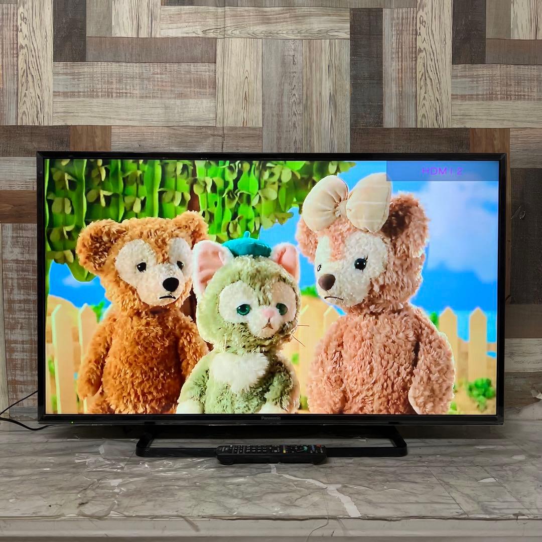 全国送料込❣️パナソニック 43V型 液晶テレビ ビエラ 地デジBSCS視聴可能