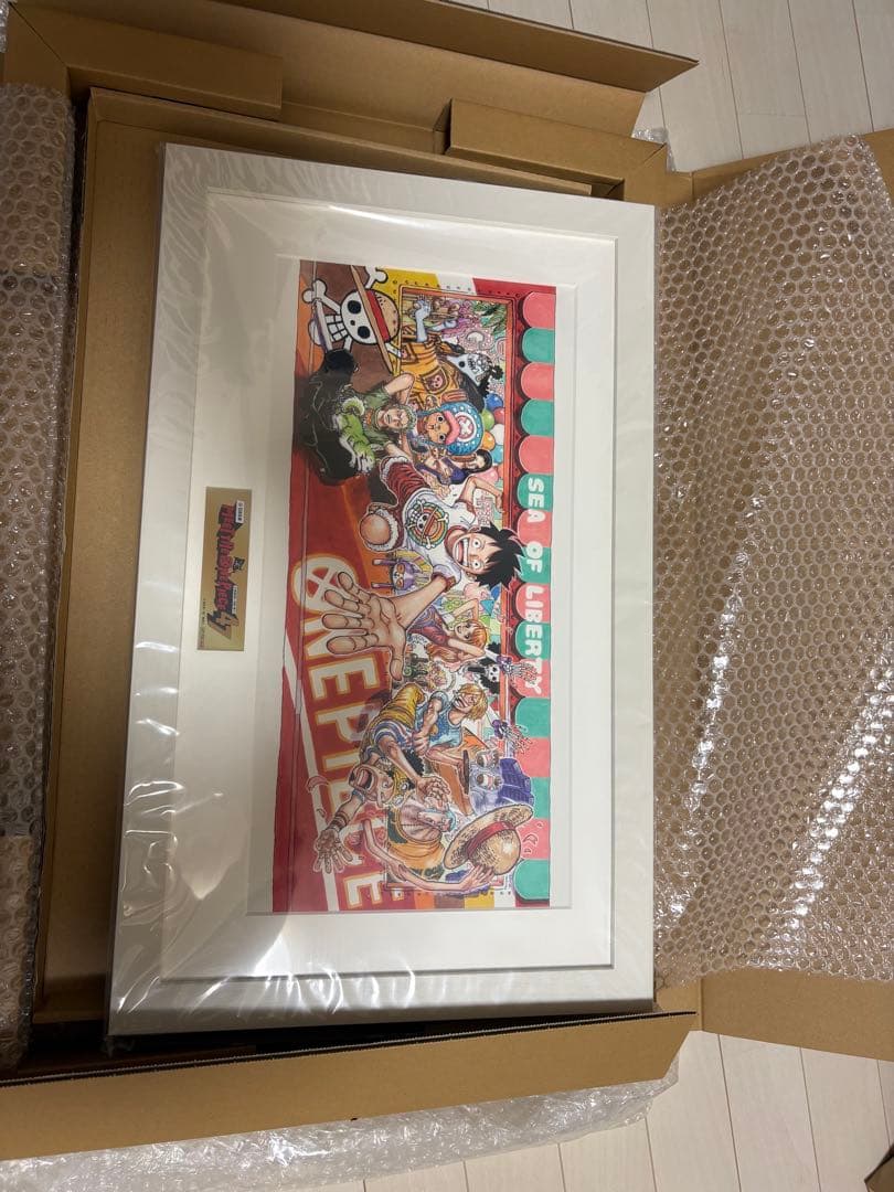 ONE PIECE 海の自由 フレームアート