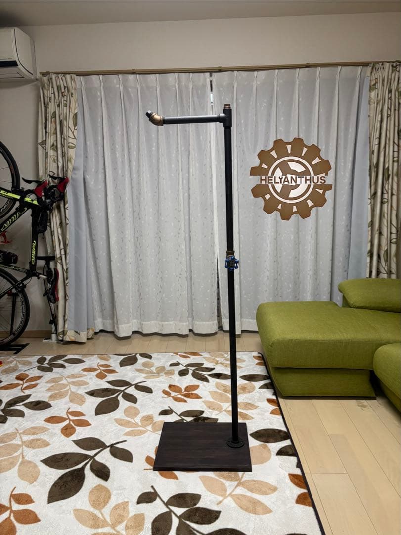 ☆一点物☆ ハンガーラック　ポールハンガー　インダストリアル　アイアン家具