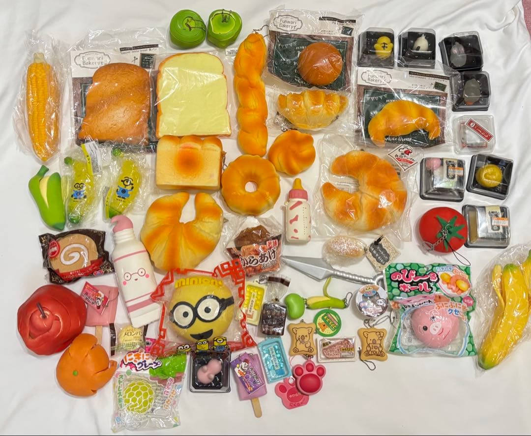 スクイーズまとめ売り（ブルーム含む計150個以上）※バラ売り不可